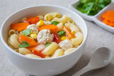 Macaroni soup